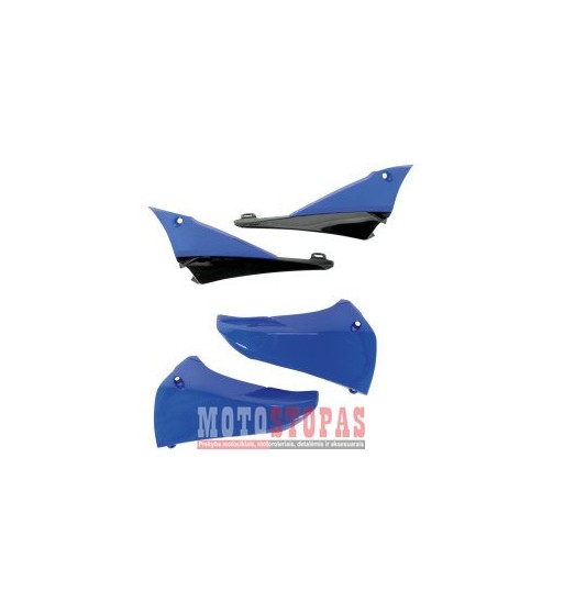 UFO UPPER RADIATOR COVERS YAMAHA YZ450F REFLEX-BLUE