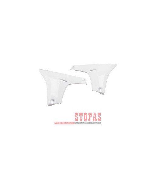 UFO LOWER RADIATOR COVERS YAMAHA YZ450F WHITE