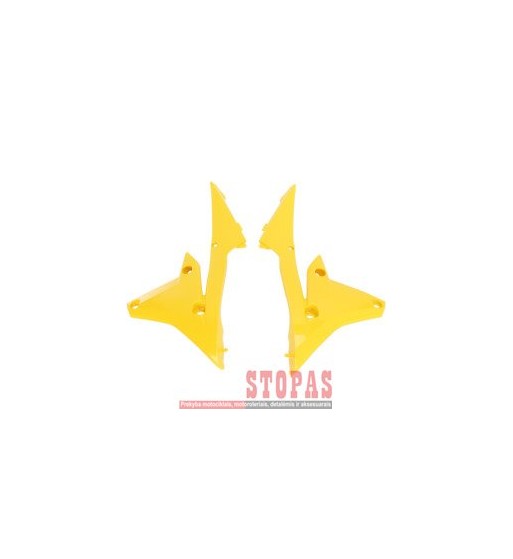 UFO RADIATOR COVERS YAMAHA YZ250/450F YELLOW
