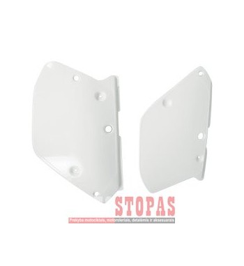 UFO SIDE PANELS YAMAHA YZ125/250/360 WHITE