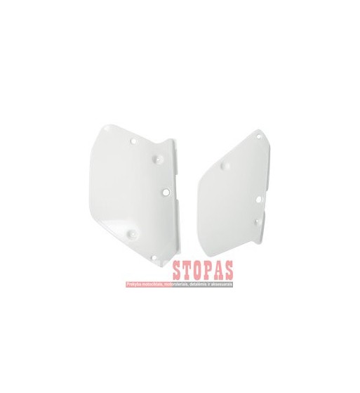 UFO SIDE PANELS YAMAHA YZ125/250/360 WHITE
