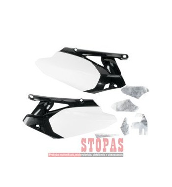 UFO SIDE PANELS YAMAHA YZ450F WHITE