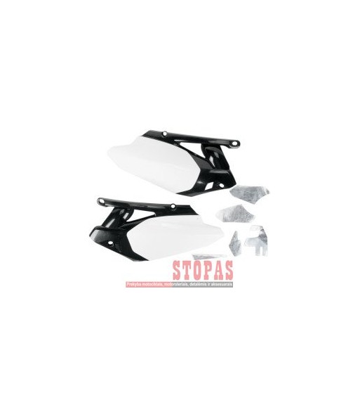 UFO SIDE PANELS YAMAHA YZ450F WHITE