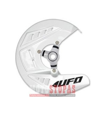 UFO FRONT DISC COVER KIT YAMAHA YZ250/450F WHITE
