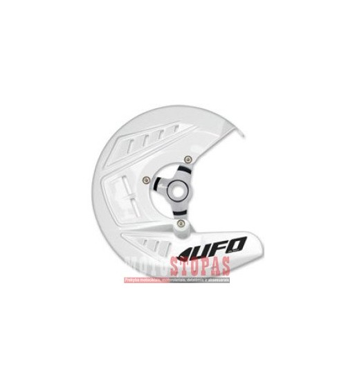 UFO FRONT DISC COVER KIT YAMAHA YZ250/450F WHITE