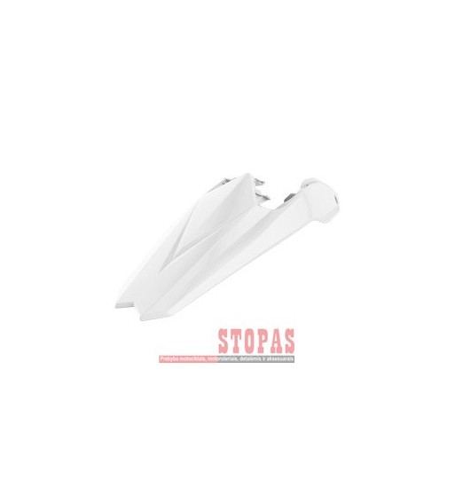 POLISPORT BETA REAR FENDER AND SIDE PANELS WHITE