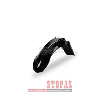POLISPORT  FRONT FENDER BLACK GAS GAS