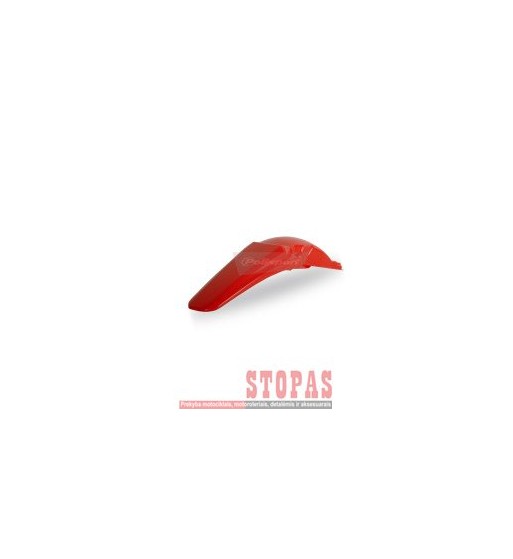 POLISPORT HONDA REAR FENDER RED