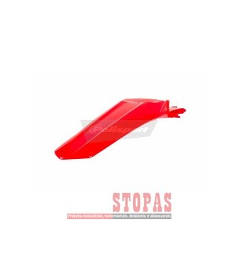 POLISPORT HONDA REAR FENDER RED