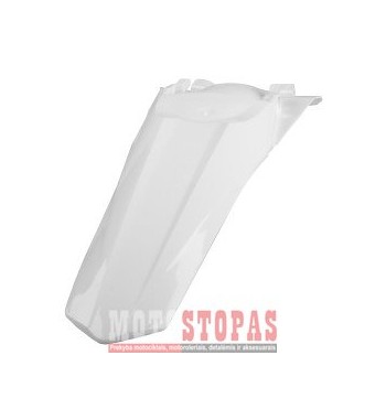 POLISPORT HONDA REAR FENDER WHITE
