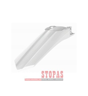 POLISPORT HONDA REAR FENDER WHITE