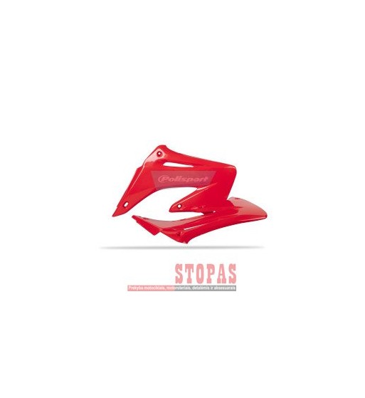 POLISPORT HONDA RADIATOR COVERS RED