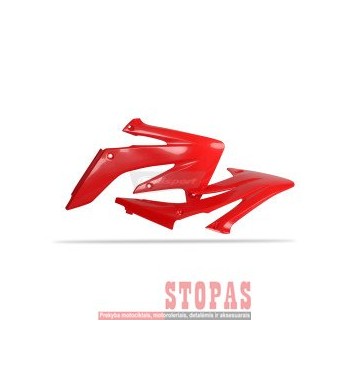 POLISPORT HONDA RADIATOR COVERS RED