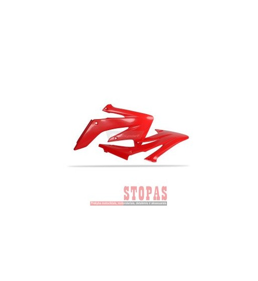 POLISPORT HONDA RADIATOR COVERS RED