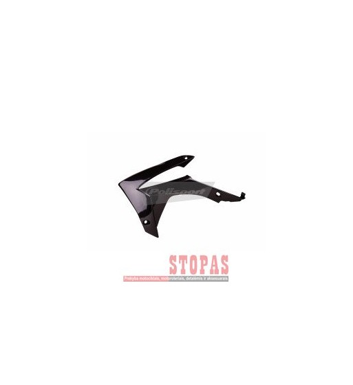 POLISPORT Honda RADIATOR COVERS BLACK