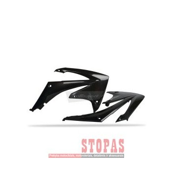 POLISPORT Honda RADIATOR COVERS BLACK