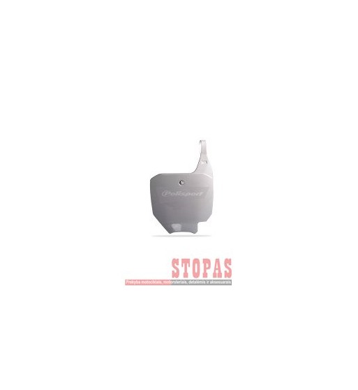 POLISPORT Honda NUMBER PLATE WHITE