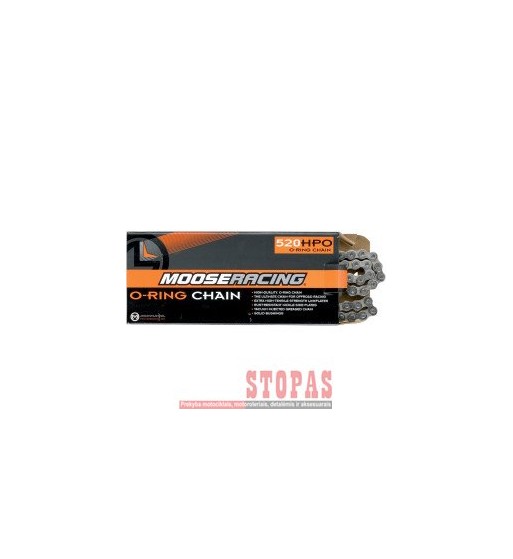 MOOSE RACING HARD-PARTS CHAIN 520-HPO / 114 LINKS / O-RING / STEEL