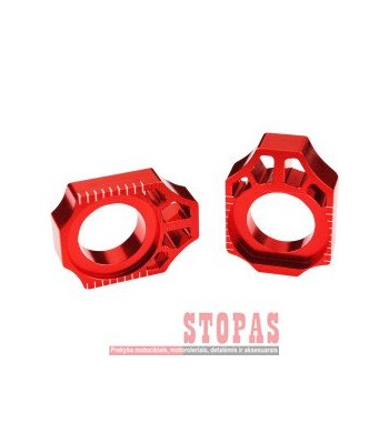 SCAR AXLE BLOCK RED 
