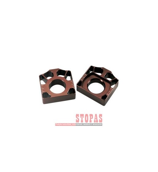 PRO CIRCUIT AXLE BLOCKS RED HONDA 