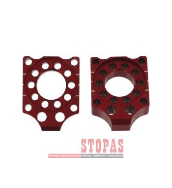 PRO CIRCUIT AXLE BLOCKS RED