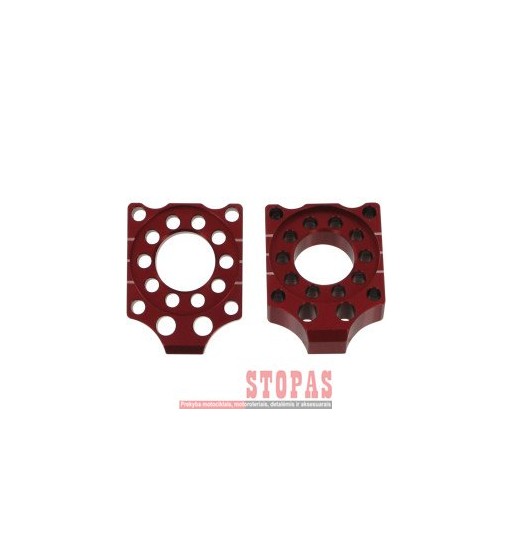  PRO CIRCUIT AXLE BLOCKS RED