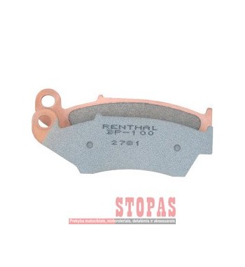 RENTHAL BRAKE PADS SINTERED BP100