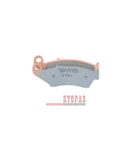 RENTHAL BRAKE PADS SINTERED BP100