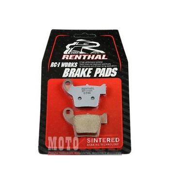 RENTHAL BRAKE PADS SINTERED BP101