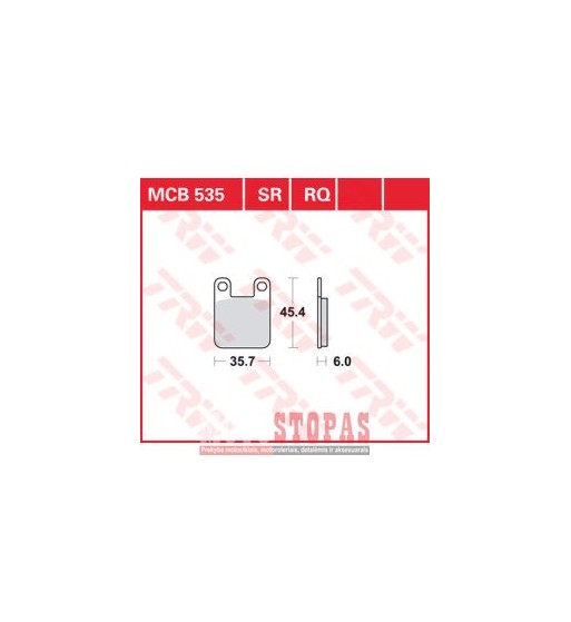 TRW BRAKE PAD ALLROUND ORGANIC STANDARD