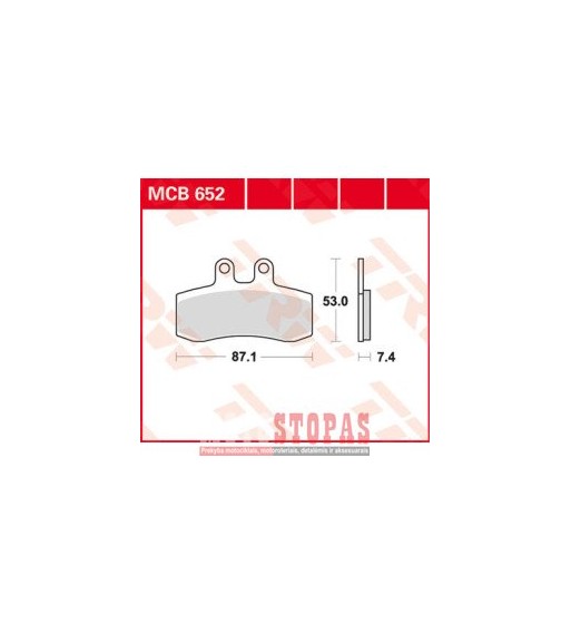 TRW BRAKE PAD ALLROUND ORGANIC STANDARD