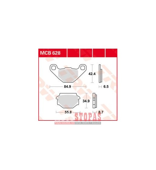 TRW BRAKE PAD ALLROUND ORGANIC