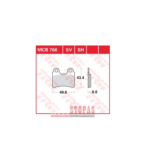 TRW BRAKE PAD ALLROUND ORGANIC