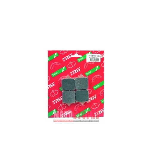 TRW BRAKE PAD SV SINTER PERFORMANCE STREET