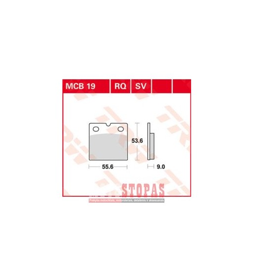 TRW BRAKE PAD ALLROUND ORGANIC STANDARD