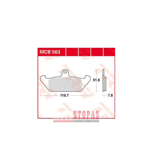 TRW BRAKE PAD ALLROUND ORGANIC