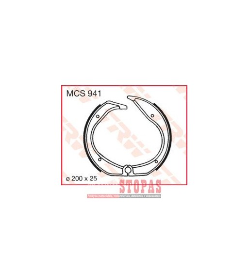 TRW BRAKE SHOES STANDARD