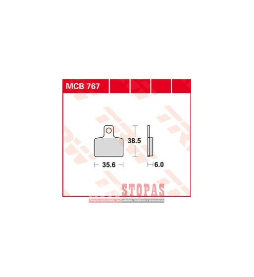 TRW BRAKE PAD ALLROUND ORGANIC