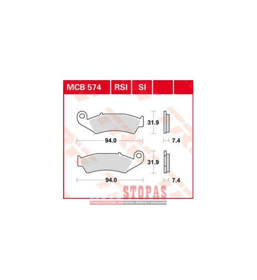 TRW BRAKE PAD SI SINTER