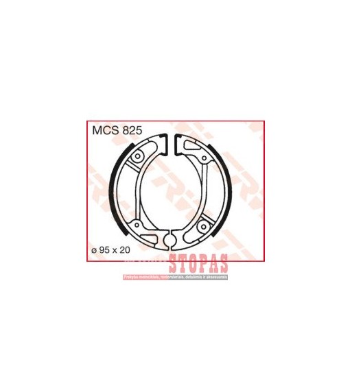 TRW BRAKE SHOES STANDARD