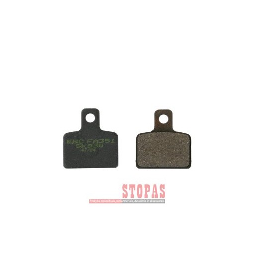 EBC BRAKE PAD FA SERIES ORGANIC