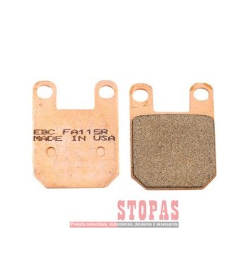 EBC BRAKE PAD FA-R SERIES SINTERED METAL
