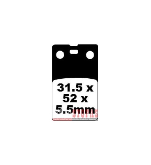 EBC BRAKE PAD FA SERIES ORGANIC