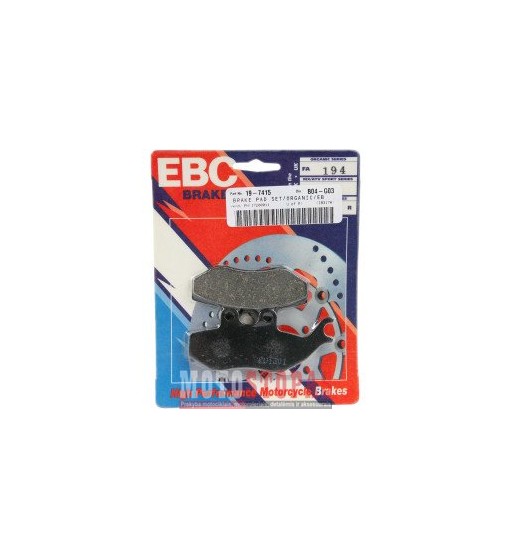 EBC BRAKE PAD FA SERIES ORGANIC 