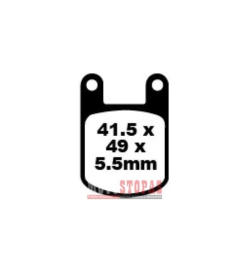 EBC BRAKE PAD FA SERIES ORGANIC