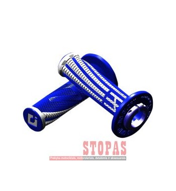ODI EMIG PRO V2 LOCK-ON SOFT GRIP BLUE/WHITE