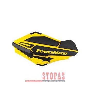 POWERMADD/COBRA RANKŲ APSAUGOS YEL/BLK SUZ
