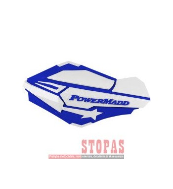 POWERMADD/COBRA RANKŲ APSAUGOS  BLUE/WHT