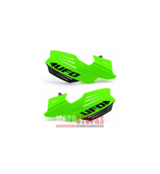 UFO UNIVERSAL VULCAN HANDGUARDS FLUO GREEN