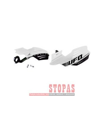 UFO UNIVERSAL VULCAN HANDGUARDS WHITE